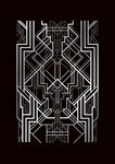 Art deco阿代扣风格线条