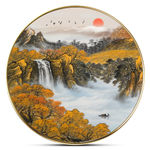 金色山水