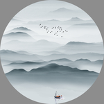 中式水墨山水 山水装饰画