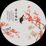 中国风花鸟工笔画