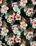 扎染花朵 玫瑰
