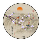 花开富贵装饰画