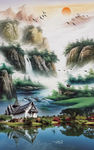 山水国画