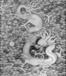 龙灰度图