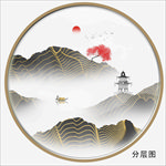 新中式山水画