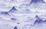 抽象山水