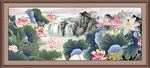 国画荷花