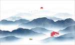 新中式山水