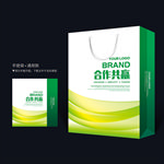 绿色手提袋