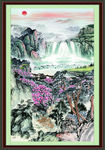 国画山水画