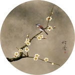 工笔花鸟装饰画