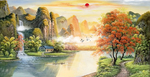 风景油画