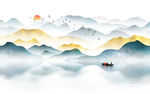 新中式山水