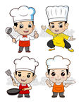 卡通厨师CDR版小合集2020