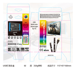 电视氛围USB灯条彩盒包装设计