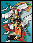 古装仕女装饰画