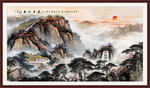 泰山日出泰山