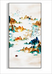 新中式山水装饰画
