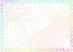 彩条 特色证书纹