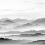 新中式山水画