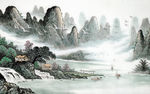 中式国画山水