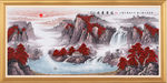 山水画国画山水画