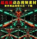 绿色灯光秀歌舞晚会LED视频