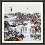 山水画国画山水画