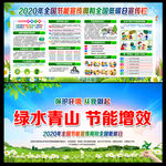 2020年节能宣传周主题展板设