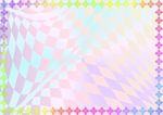 彩霞子 铭牌底纹