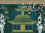 新中式背景墙