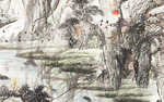 水墨山水画