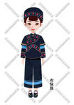 传统布依族卡通形象