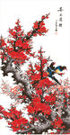 梅花字画