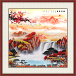 山水画国画山水画