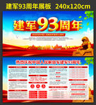 2020建军93周年展板下载
