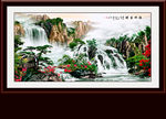 山水画 水墨山水画 意境山水画