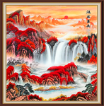 山水画国画山水画
