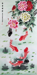 牡丹富贵有余花鸟图