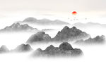 意境水墨山水