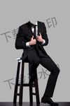 男士全身西装