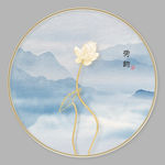 意境山水画