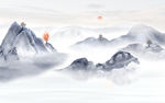 中式山水画