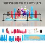内衣品牌泳装静态展
