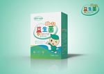益生菌粉包装盒（平面展开图）