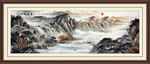 山水画国画山水画