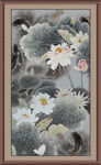 国画荷花