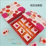中秋草莓月饼盒