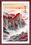 山水风景画