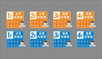 学校楼层牌